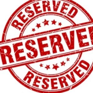 Reserved for Carolyn Corea